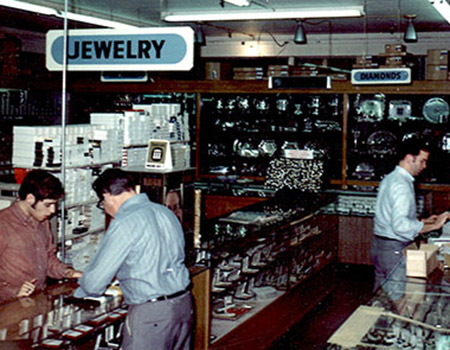 Retail Showroom in the 1970s