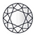 Round Diamond Shape Icon